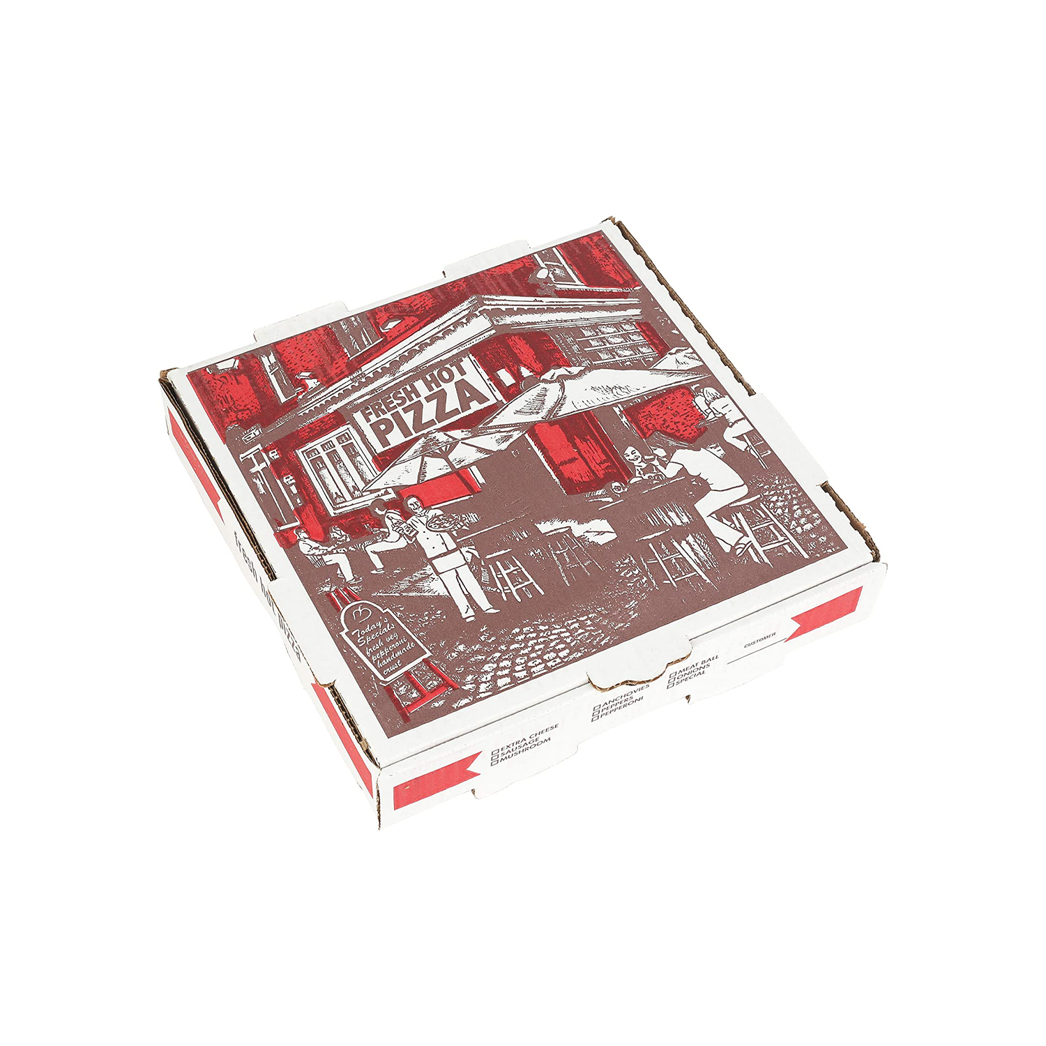 Square Pizza Box